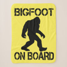 Bigfoot on board - Funny Bigfoot