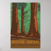 Bigfoot ontdekken in Redwood Forrest