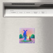 Bigfoot ontmoet paashaas magneet (Insitu (Vaatwasser))