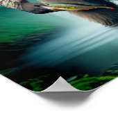 Bigfoot Ontmoeting - 12 x 16 Poster (Hoek)