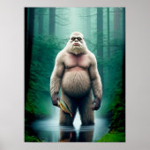 Bigfoot ontmoeting. - 18 x 24 Poster (Voorkant)