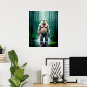 Bigfoot Ontmoeting - 20 x 24 Poster (Thuiskantoor)