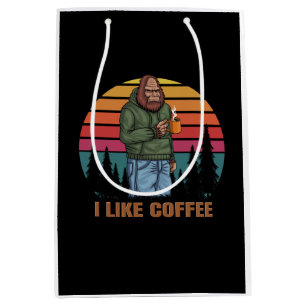 Bigfoot ontspannende drink koffie retro medium cadeauzakje