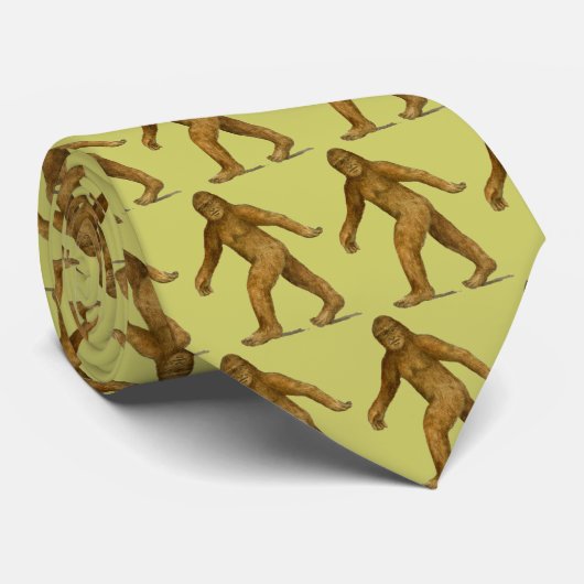 Bigfoot op het Go Stropdas (Opgerold)
