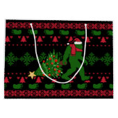 Bigfoot op messing background groot cadeauzakje (Achterkant)