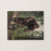 Bigfoot op wielen legpuzzel (Horizontaal)