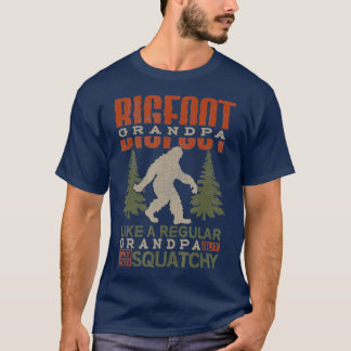 Bigfoot Opa Regular Grampy Sasquatch Mannen T-shirt