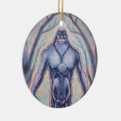 Bigfoot Ornament persoonlijke sasquatch-cadeaus (Rechts)