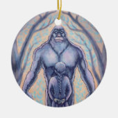 Bigfoot Ornament persoonlijke sasquatch-cadeaus (Voorkant)