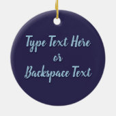 Bigfoot Ornament persoonlijke sasquatch-cadeaus (Achterkant)