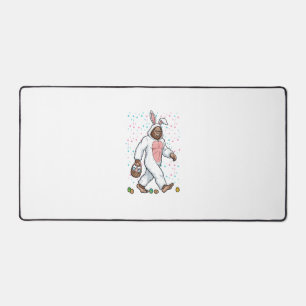 Bigfoot Paashaas Kostuum Grappige Sasquatch Mannen Bureaumat