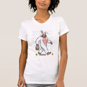 Bigfoot Paashaas Kostuum Grappige Sasquatch Mannen T-shirt