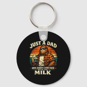 Bigfoot Papa Gewoon Papa Wie Sleutelhanger