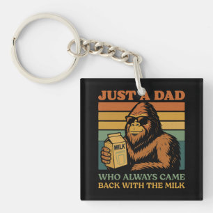 Bigfoot Papa is gewoon een vader die altijd terugk Sleutelhanger