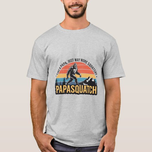 Bigfoot: Papasquatch T-shirt (Voorkant)