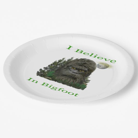 Bigfoot Papieren Bordje (Gekanteld)
