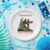 Bigfoot Papieren Bordje (Feest)