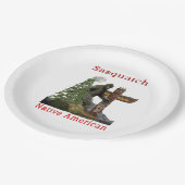 Bigfoot Papieren Bordje (Gekanteld)