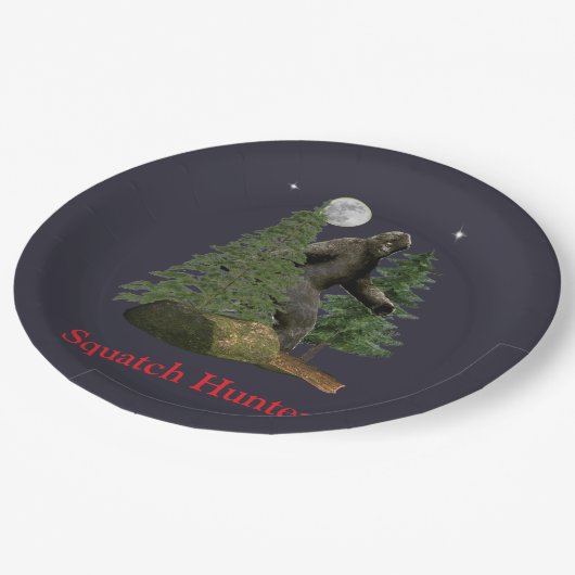 Bigfoot Papieren Bordje (Gekanteld)