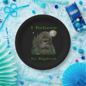 Bigfoot Papieren Bordje (Feest)