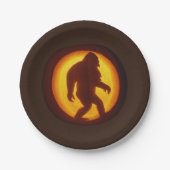 Bigfoot Party Bord – Sasquatch (Voorkant)