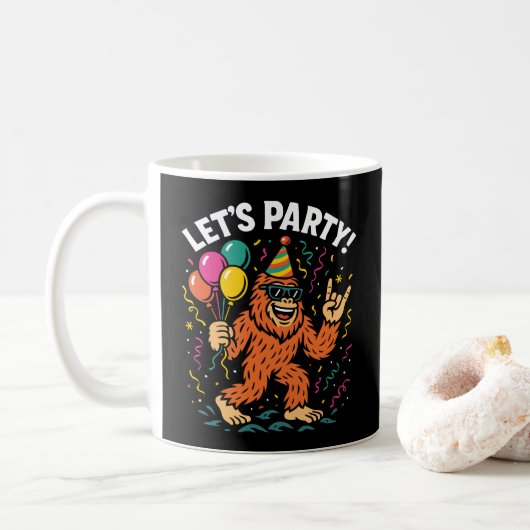 Bigfoot Party Koffiemok (Met donut)