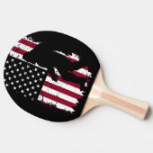Bigfoot, Patriottisch, Tafeltennisbatje (Zijkant)