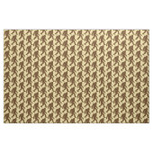 Bigfoot-patroon beige stof (Yard (91,4 cm))