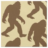 Bigfoot-patroon beige stof (Close Up)