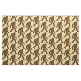 Bigfoot-patroon beige stof