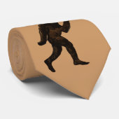 Bigfoot Peace Sign Stropdas (Opgerold)