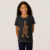 Bigfoot Peace Sign T-shirt (Voorkant volledig)