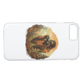 Bigfoot Peek-A-Boo Case-Mate iPhone Case (Achterkant (Horizontaal))