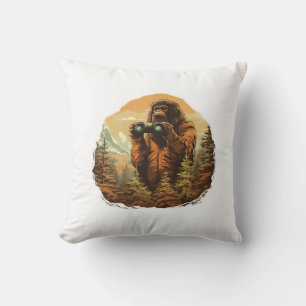 Bigfoot Peek-A-Boo Kussen