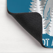 Bigfoot People Not A Big Fan Funny Sasquatch Intro Muismat (Hoek)