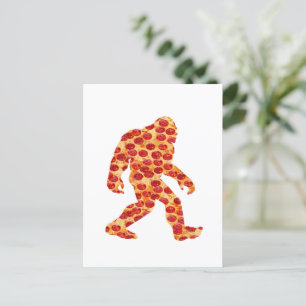 Bigfoot Pizza Briefkaart