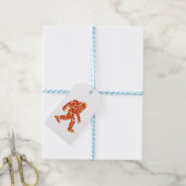 Bigfoot Pizza Cadeaulabel (Met Touw)