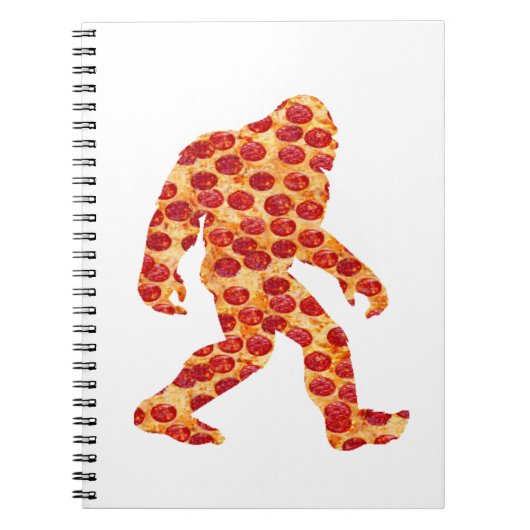Bigfoot Pizza Notitieboek (Voorkant)
