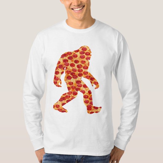 Bigfoot Pizza T-shirt (Voorkant)