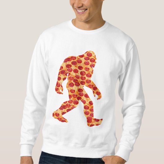 Bigfoot Pizza Trui (Voorkant)