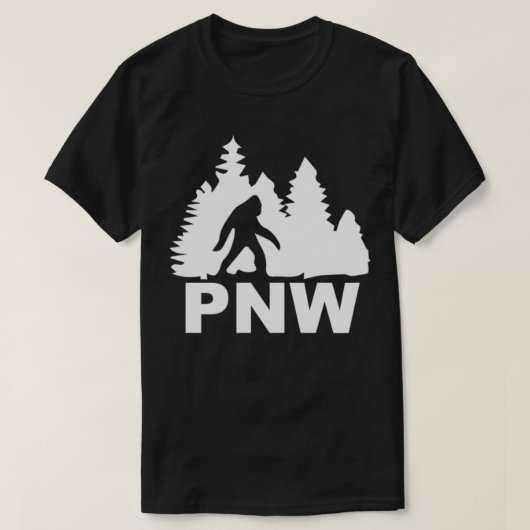 bigfoot pnw  t-shirt (Design voorkant)
