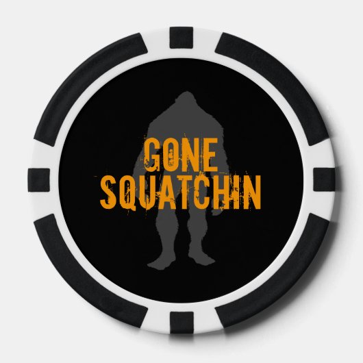 Bigfoot-pokerchip Pokerchips (Voorkant)