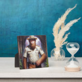Bigfoot-politieagent Fotoplaat (Insitu)