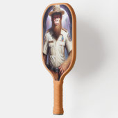 Bigfoot Politieman Pickleball Paddle (Links)