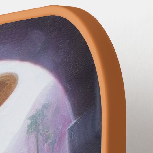 Bigfoot Politieman Pickleball Paddle (Links Detail)