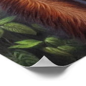 Bigfoot Politieman Poster (Hoek)