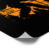 Bigfoot Pompoen Halloween Kostuum Sasquatch Mannen Poster (Hoek)