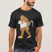 bigfoot poolpartij unicorn t-shirt (Voorkant)