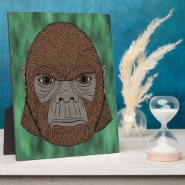 Bigfoot portret 1 (ape-achtig) fotoplaat