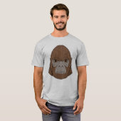 Bigfoot portret 1 (ape-achtig) t-shirt (Voorkant volledig)